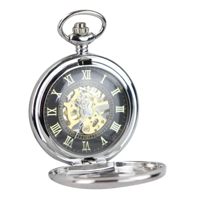 Retro Mechanical Pocket Watch – 1920s Vintage Blinders Edition - Image 10