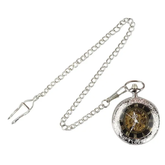Retro Mechanical Pocket Watch – 1920s Vintage Blinders Edition - Image 11