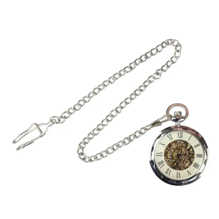 1920s-Inspired Automatic Pocket Watch – Vintage Classic Look - Image 5