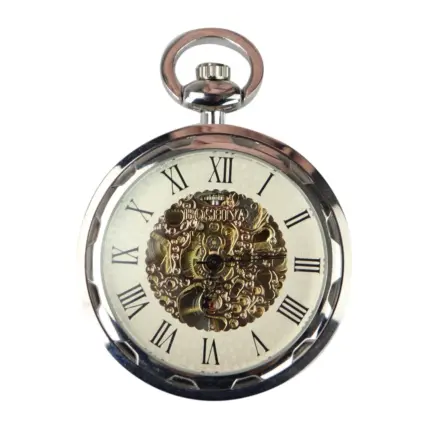 1920s-Inspired Automatic Pocket Watch – Vintage Classic Look