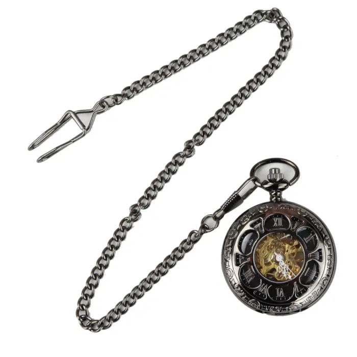 Classic 1920s Automatic Pocket Watch – Vintage Mechanical Timepiece - Image 3