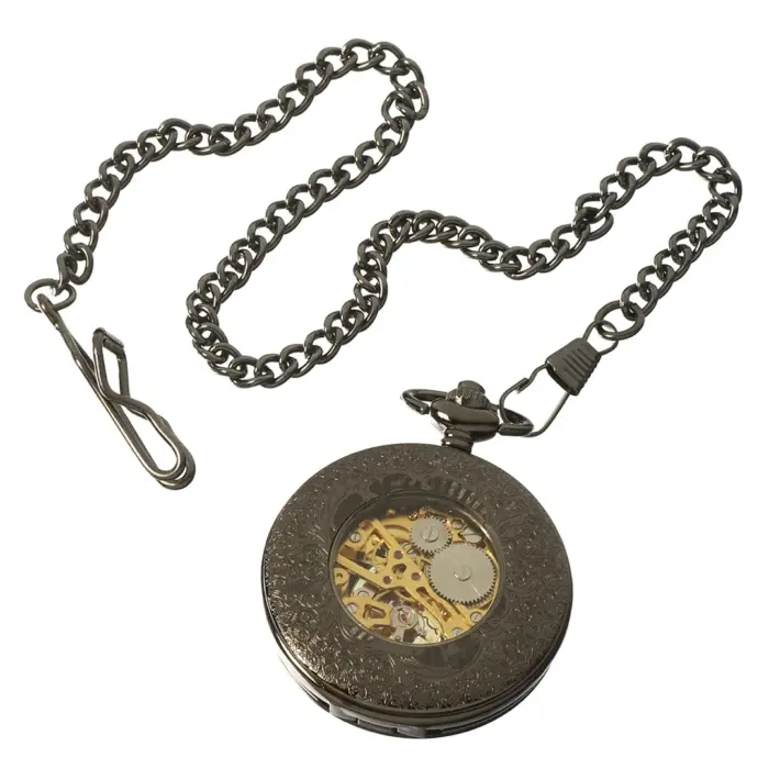 Retro Blinders Pocket Watch – Mechanical 1920s Vintage Timepiece - Image 2