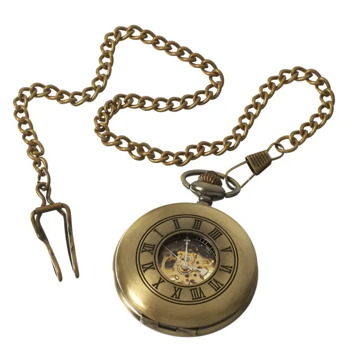 Retro Blinders Pocket Watch – Mechanical 1920s Vintage Timepiece - Image 4