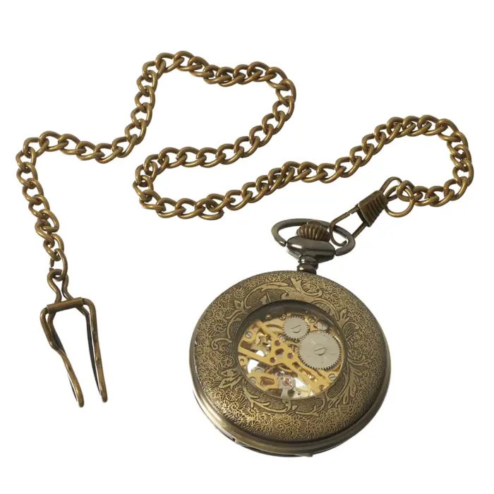 Retro Blinders Pocket Watch – Mechanical 1920s Vintage Timepiece - Image 5