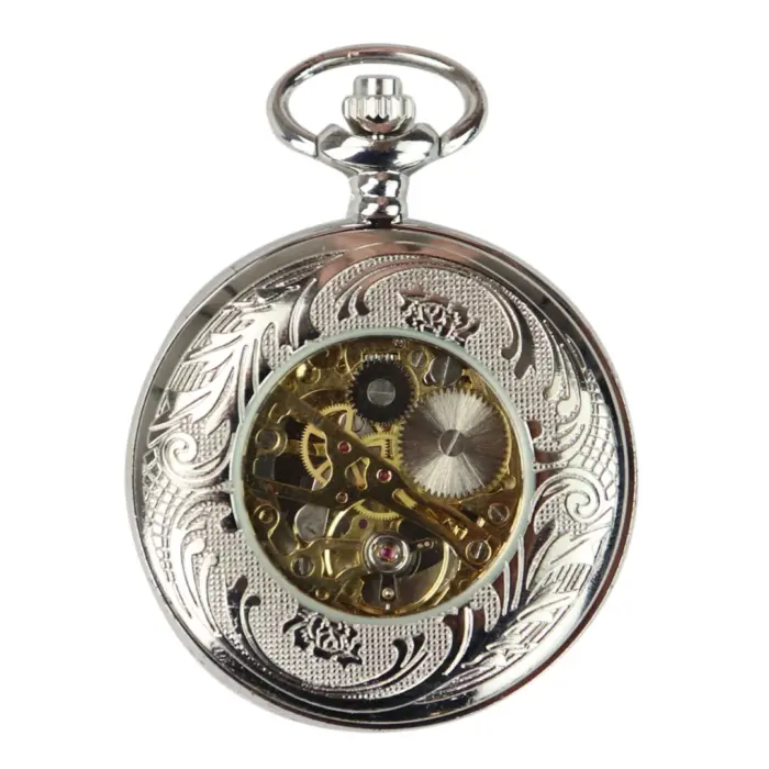 Classic 1920s Automatic Pocket Watch – Vintage Mechanical Timepiece - Image 9