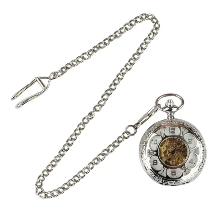 Classic 1920s Automatic Pocket Watch – Vintage Mechanical Timepiece - Image 11