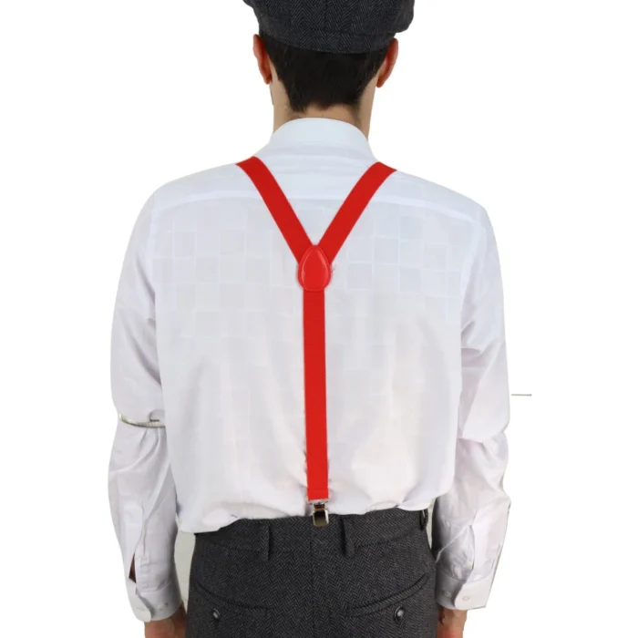Mens Classic Vintage Retro Trouser Braces Suspenders 1920s Gatsby Blinders - Image 20
