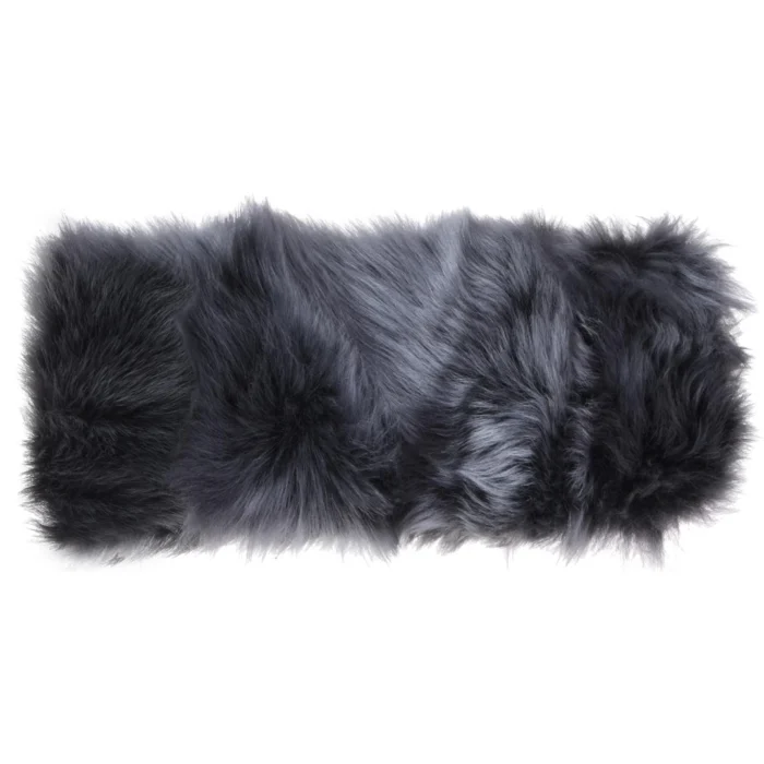 Ladies Womens Toscana Real Sheepskin Headband Neck Scarf Elasticated - Image 2