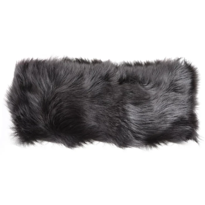Ladies Womens Toscana Real Sheepskin Headband Neck Scarf Elasticated - Image 8