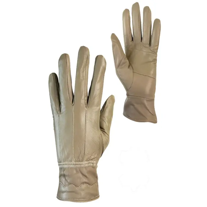 Ladies Womens Winter Quality Genuine Soft Leather Gloves Fur Lined Driving Warm - Image 9