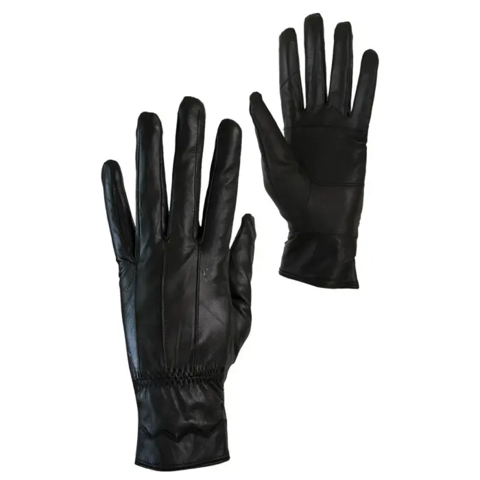 Ladies Womens Winter Quality Genuine Soft Leather Gloves Fur Lined Driving Warm - Image 1