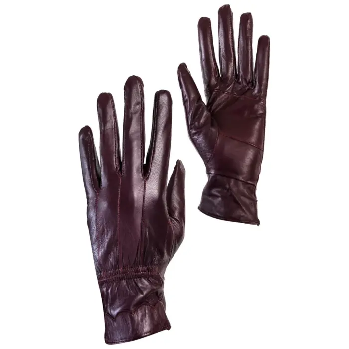 Ladies Womens Winter Quality Genuine Soft Leather Gloves Fur Lined Driving Warm - Image 7
