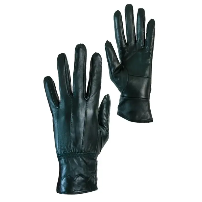 Ladies Womens Winter Quality Genuine Soft Leather Gloves Fur Lined Driving Warm - Image 6