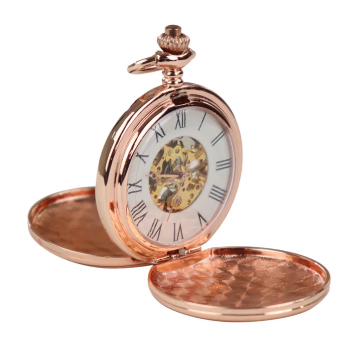 Pocket Watch Mechanical Skeleton 1920's Blinders Original Classic - Image 9
