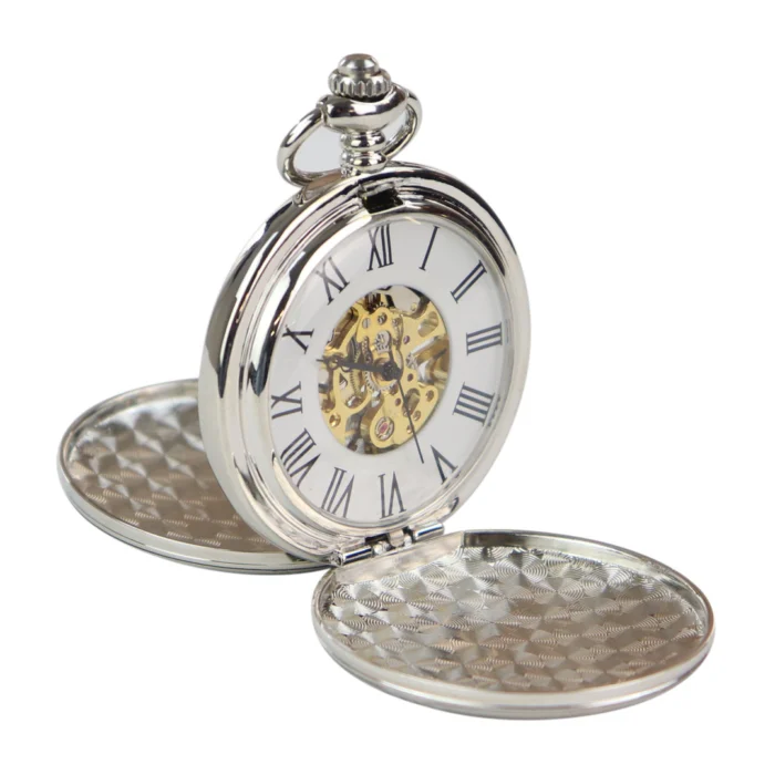 Pocket Watch Mechanical Skeleton 1920's Blinders Original Classic - Image 13
