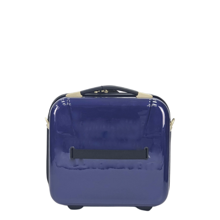 Floral Suitcase 4 Wheel Shiny Hard Case Shell Roller Wheels Cabin Small Medium Large Set Carry On Check In - Image 65