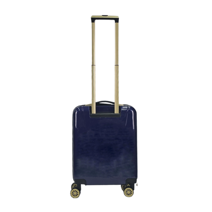 Floral Suitcase 4 Wheel Shiny Hard Case Shell Roller Wheels Cabin Small Medium Large Set Carry On Check In - Image 6