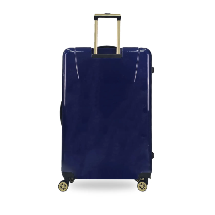 Floral Suitcase 4 Wheel Shiny Hard Case Shell Roller Wheels Cabin Small Medium Large Set Carry On Check In - Image 52