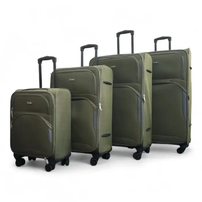 Lightweight Softshell Expandable Suitcase Travel Bag Set - Image 35