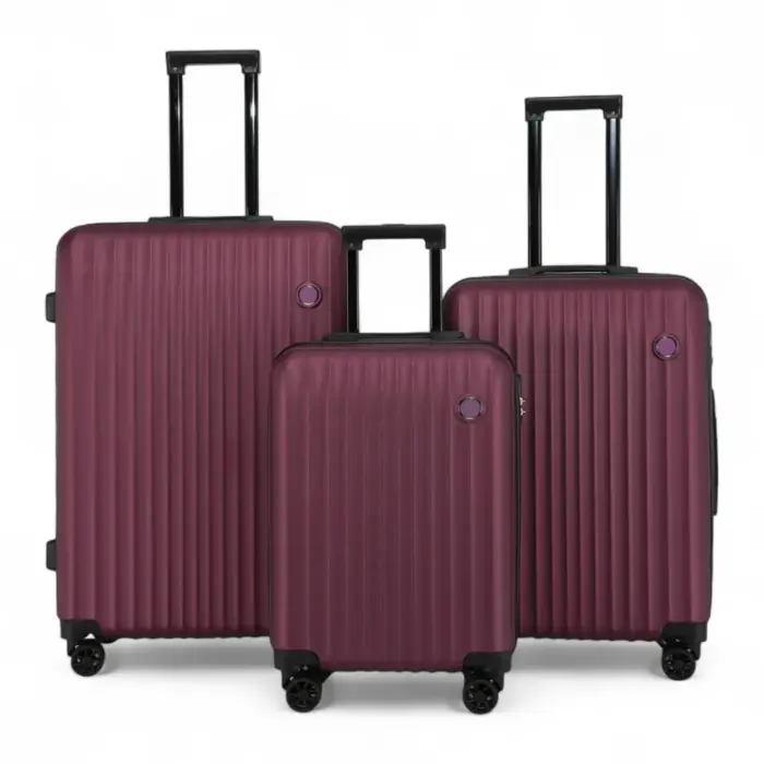ABS Hard Shell Luggage Set Lightweight Travel Suitcases - Image 9