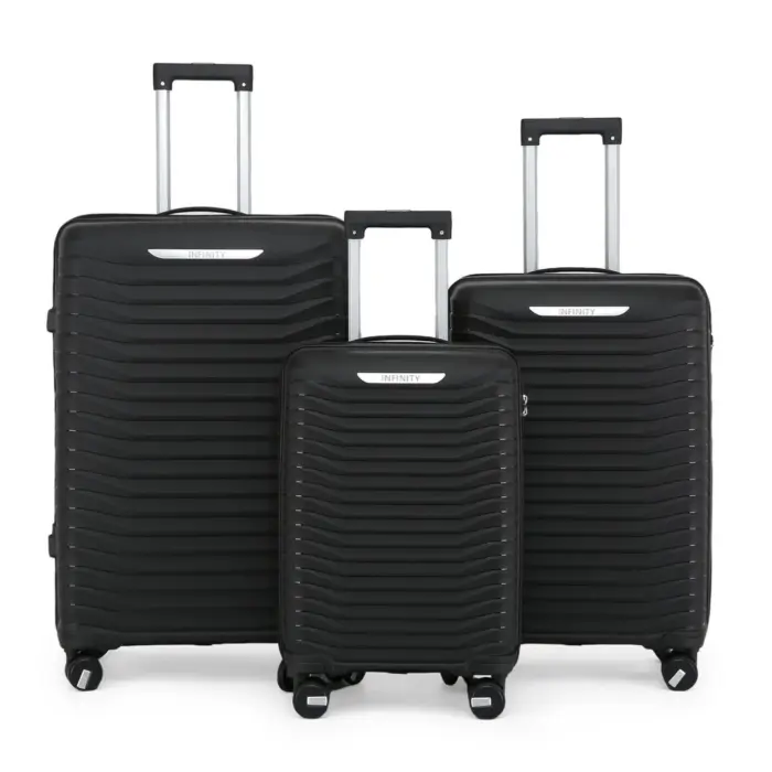 Hard Shell Suitcase Travel Set Durable Polypropylene Luggage - Image 9