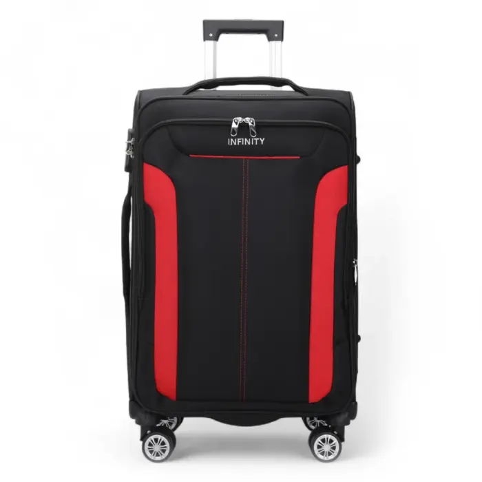 Lightweight Expandable Luggage Softshell 8 Weel Suitcase Set - Image 8