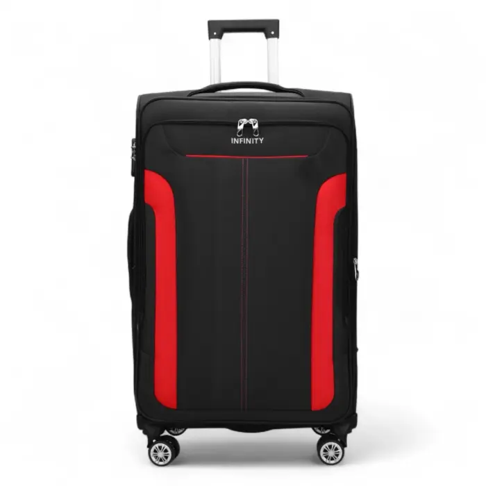 Lightweight Expandable Luggage Softshell 8 Weel Suitcase Set - Image 7