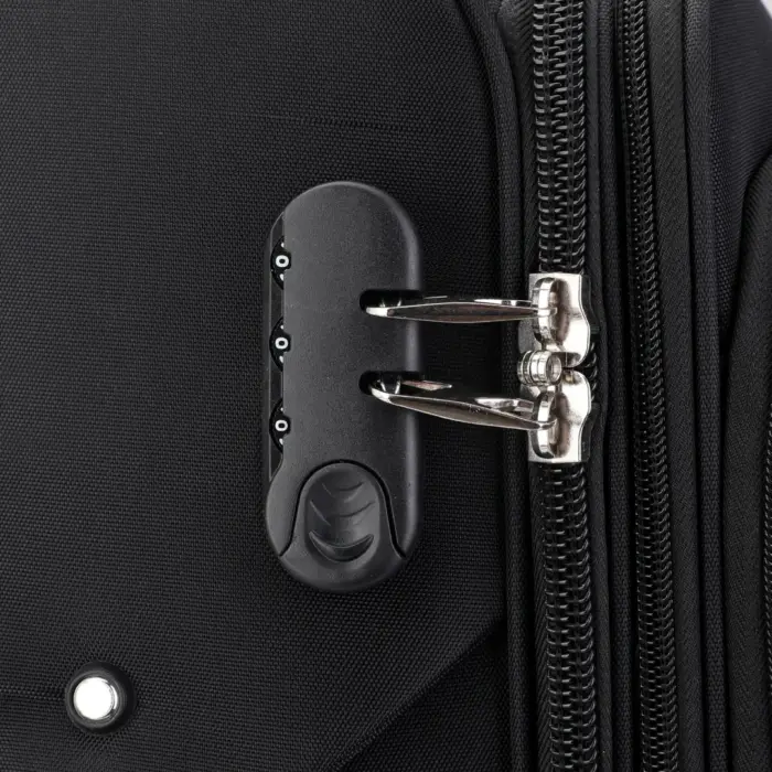 Lightweight Expandable Luggage Softshell 8 Weel Suitcase Set - Image 3