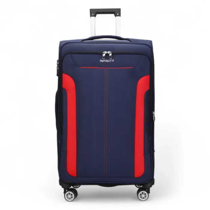 Lightweight Expandable Luggage Softshell 8 Weel Suitcase Set - Image 16