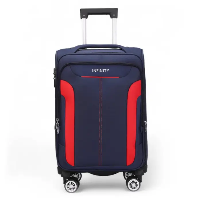 Lightweight Expandable Luggage Softshell 8 Weel Suitcase Set - Image 10