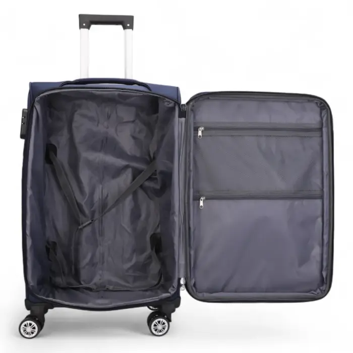 Lightweight Expandable Luggage Softshell 8 Weel Suitcase Set - Image 14