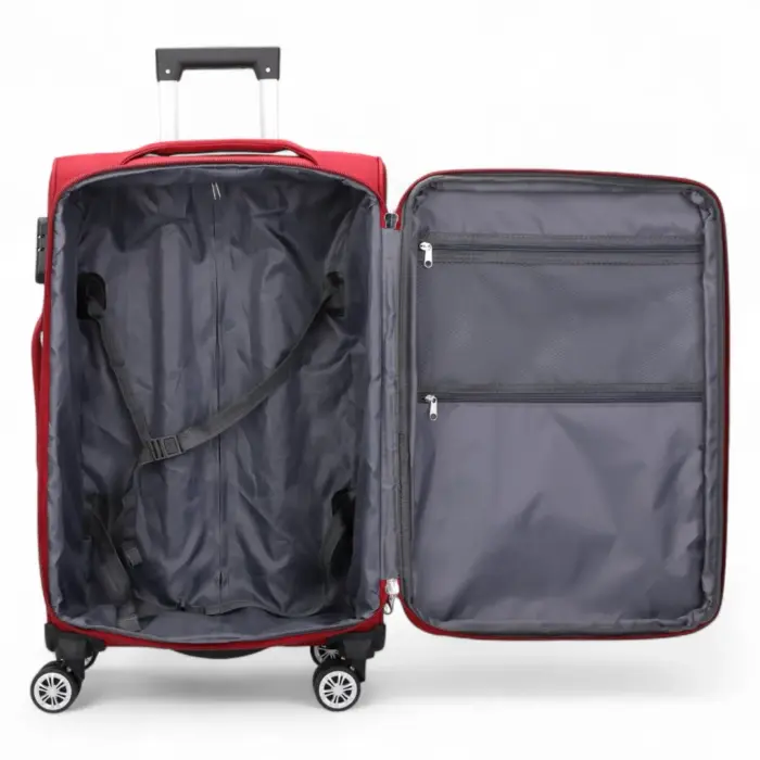 Lightweight Expandable Luggage Softshell 8 Weel Suitcase Set - Image 23