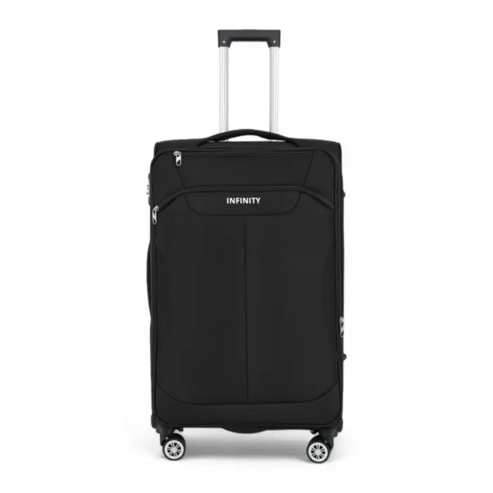 Lightweight Soft Shell Luggage Set Travel Suitcases - Image 7
