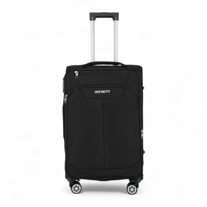 Lightweight Soft Shell Luggage Set Travel Suitcases - Image 6