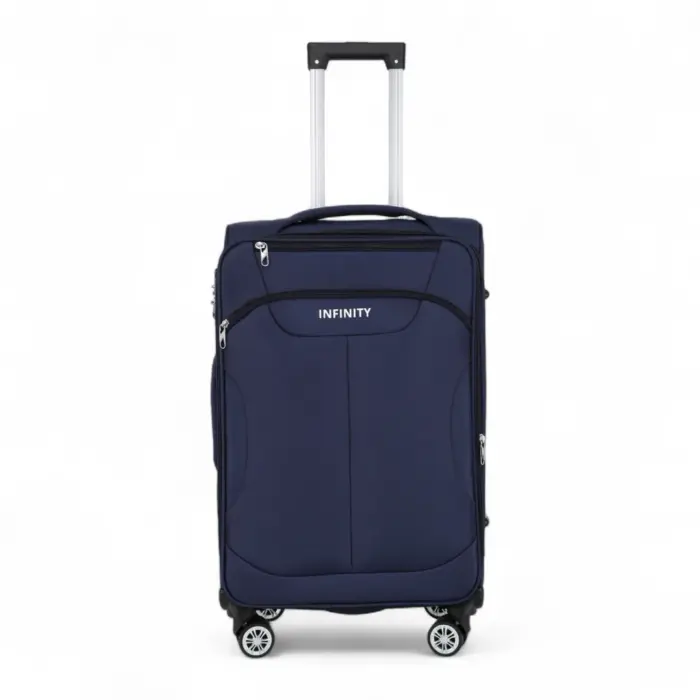 Lightweight Soft Shell Luggage Set Travel Suitcases - Image 16