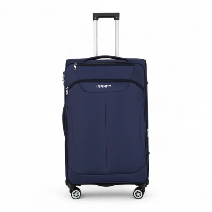 Lightweight Soft Shell Luggage Set Travel Suitcases - Image 15