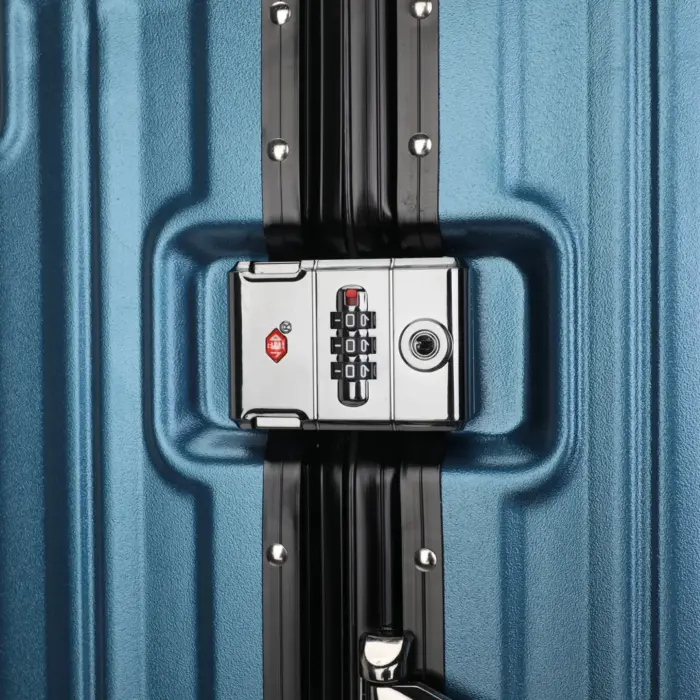 Robust Hard Shell Luggage 8 Wheel Suitcase Set - Image 4