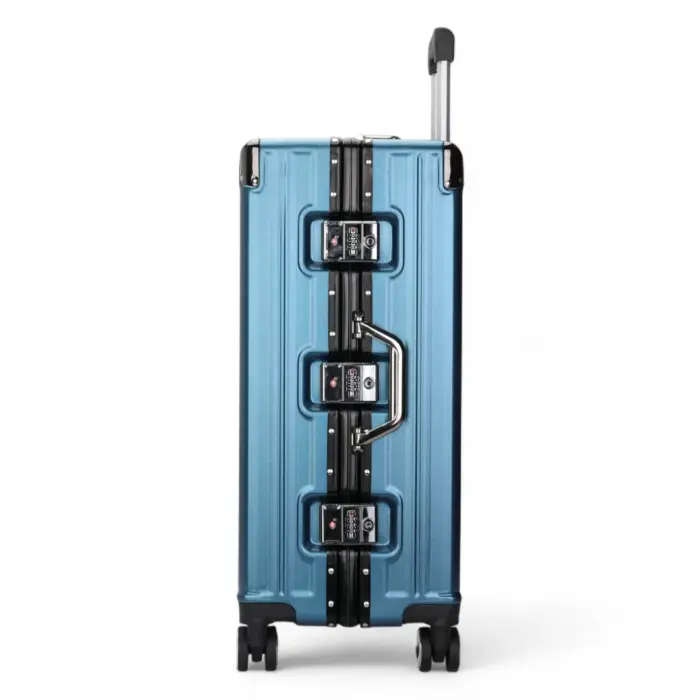 Robust Hard Shell Luggage 8 Wheel Suitcase Set - Image 2