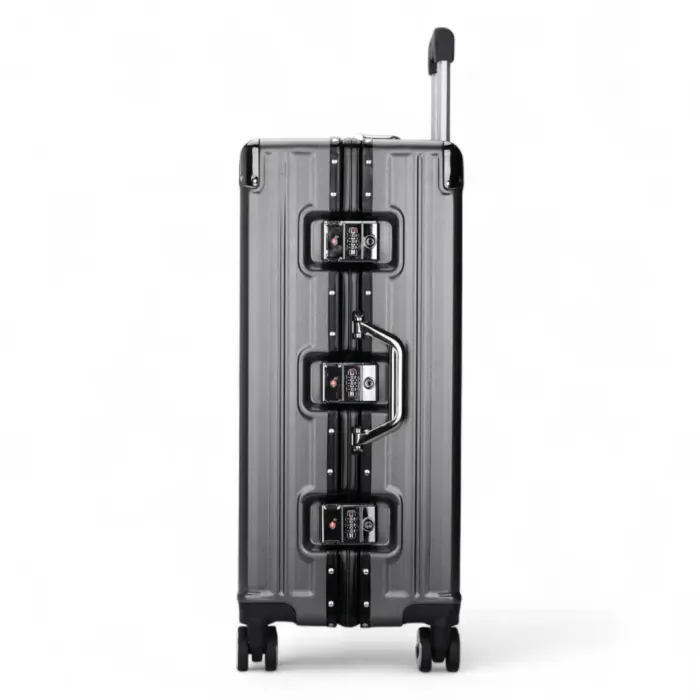 Robust Hard Shell Luggage 8 Wheel Suitcase Set - Image 11