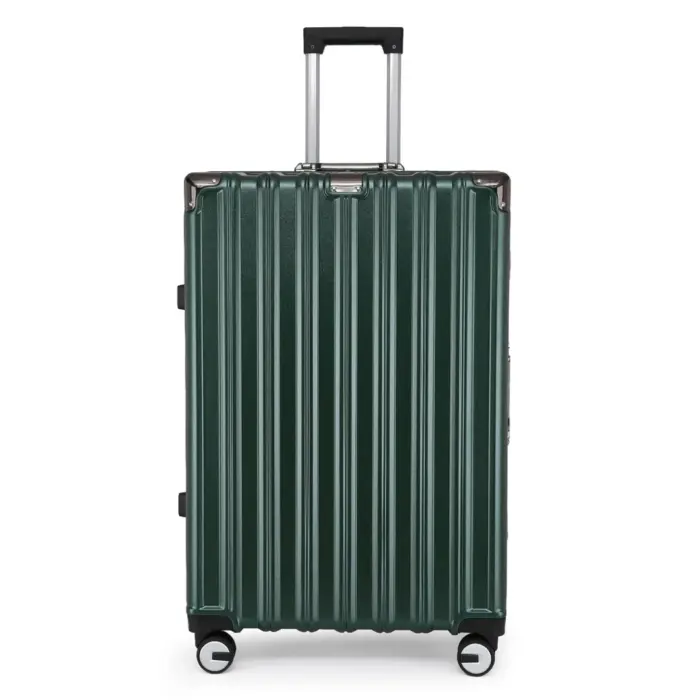 Robust Hard Shell Luggage 8 Wheel Suitcase Set - Image 26