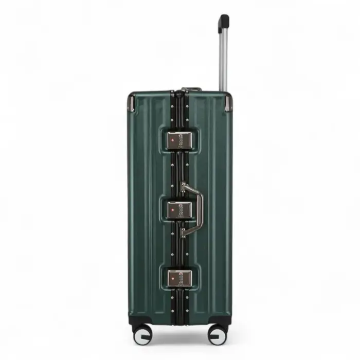 Robust Hard Shell Luggage 8 Wheel Suitcase Set - Image 22