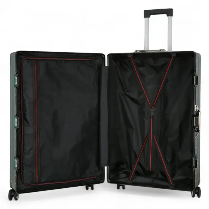 Robust Hard Shell Luggage 8 Wheel Suitcase Set - Image 24