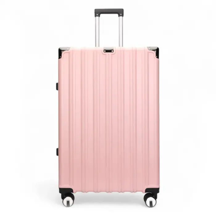 Robust Hard Shell Luggage 8 Wheel Suitcase Set - Image 34