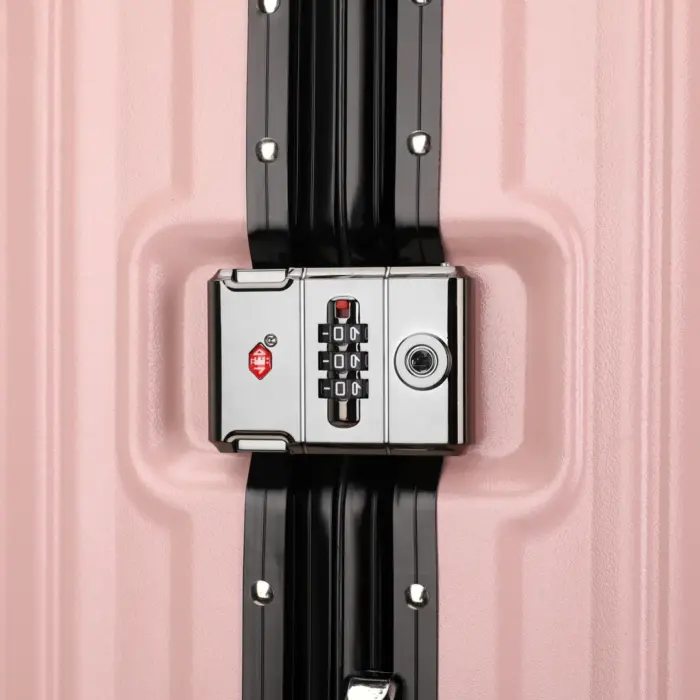 Robust Hard Shell Luggage 8 Wheel Suitcase Set - Image 31