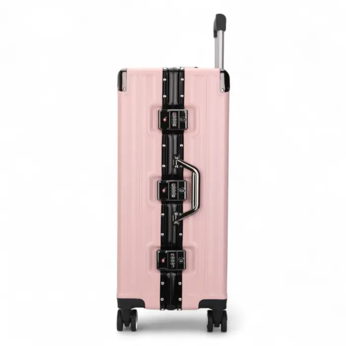 Robust Hard Shell Luggage 8 Wheel Suitcase Set - Image 29