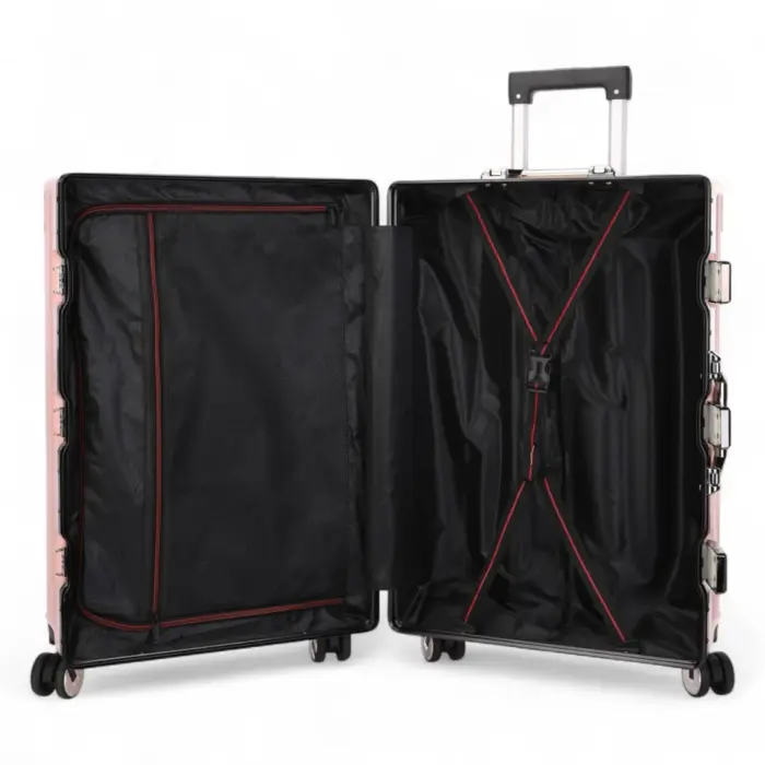 Robust Hard Shell Luggage 8 Wheel Suitcase Set - Image 33
