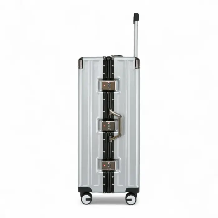 Robust Hard Shell Luggage 8 Wheel Suitcase Set - Image 39