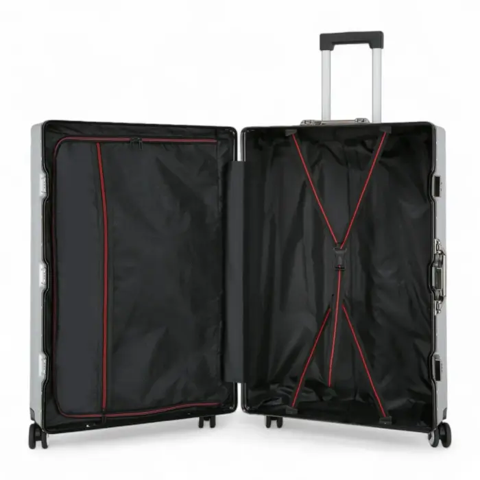 Robust Hard Shell Luggage 8 Wheel Suitcase Set - Image 42