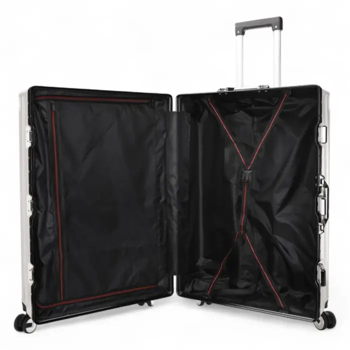 Robust Hard Shell Luggage 8 Wheel Suitcase Set - Image 51