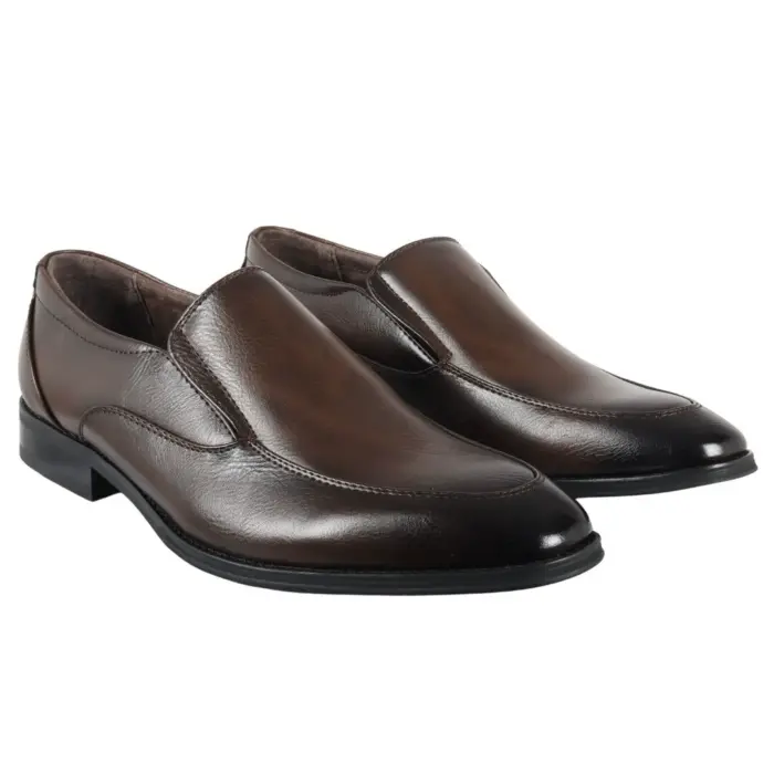 Men's Loafers Shoes Leather Lined Slip On Formal Shoe - Image 11